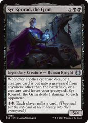 Syr Konrad, the Grim [Duskmourn: House of Horror Commander] | Gear Gaming Fayetteville