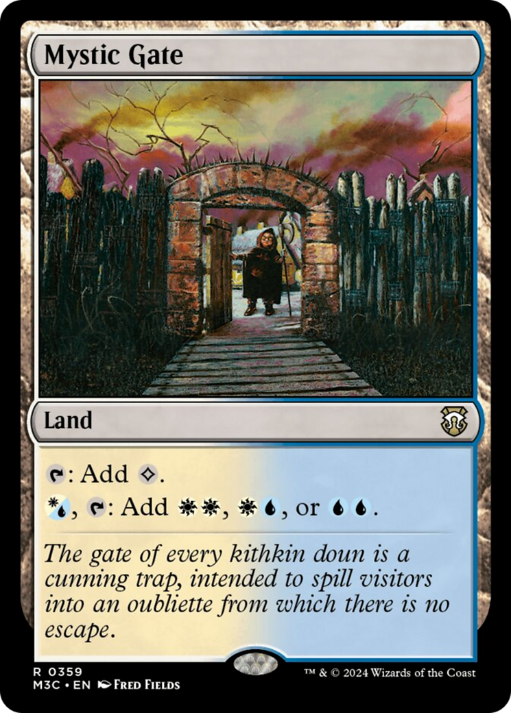 Mystic Gate (Ripple Foil) [Modern Horizons 3 Commander] | Gear Gaming Fayetteville