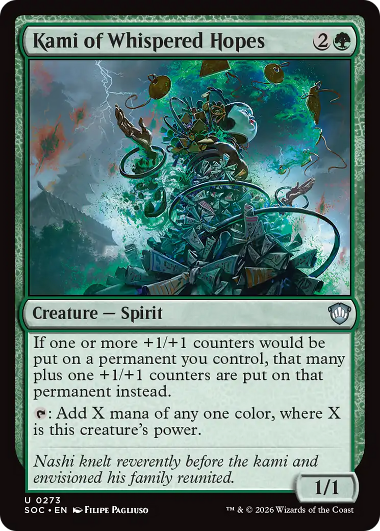 Kami of Whispered Hopes [Secrets of Strixhaven Commander] | Gear Gaming Fayetteville