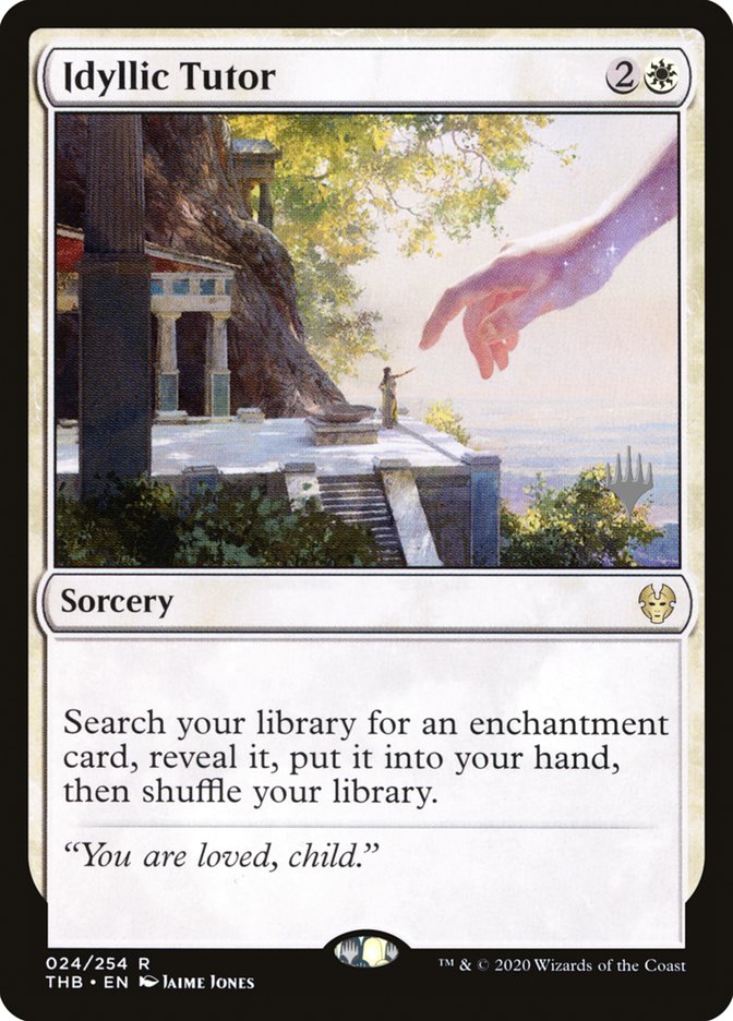 Idyllic Tutor (Promo Pack) [Theros Beyond Death Promos] | Gear Gaming Fayetteville