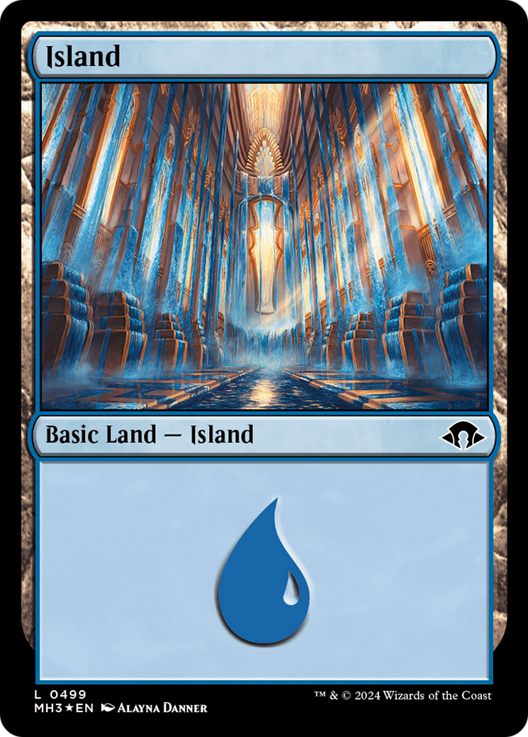 Island (0499) (Ripple Foil) [Modern Horizons 3] | Gear Gaming Fayetteville