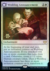 Wedding Announcement // Wedding Festivity [Innistrad: Crimson Vow Prerelease Promos] | Gear Gaming Fayetteville