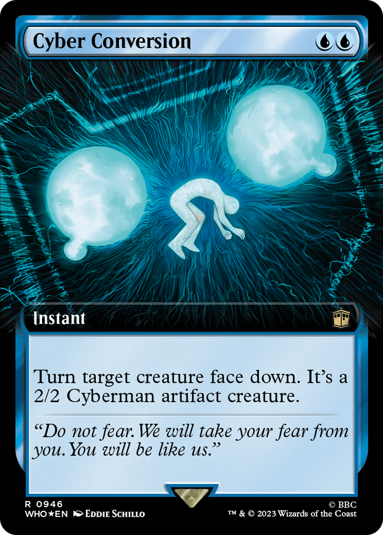 Cyber Conversion (Extended Art) (Surge Foil) [Doctor Who] | Gear Gaming Fayetteville