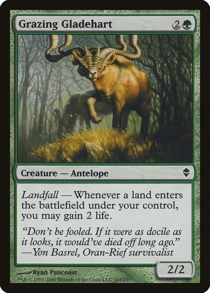 Grazing Gladehart [Zendikar] | Gear Gaming Fayetteville