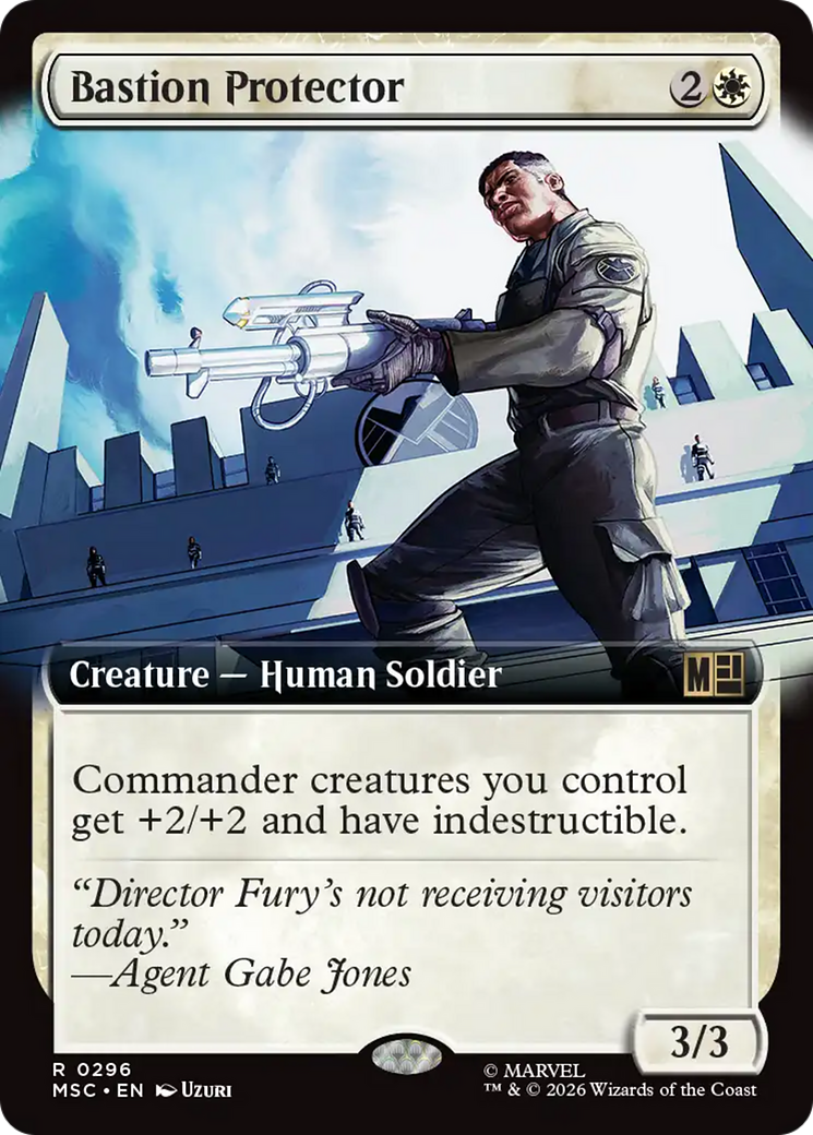 Bastion Protector (Extended Art) [Marvel Super Heroes Commander] | Gear Gaming Fayetteville