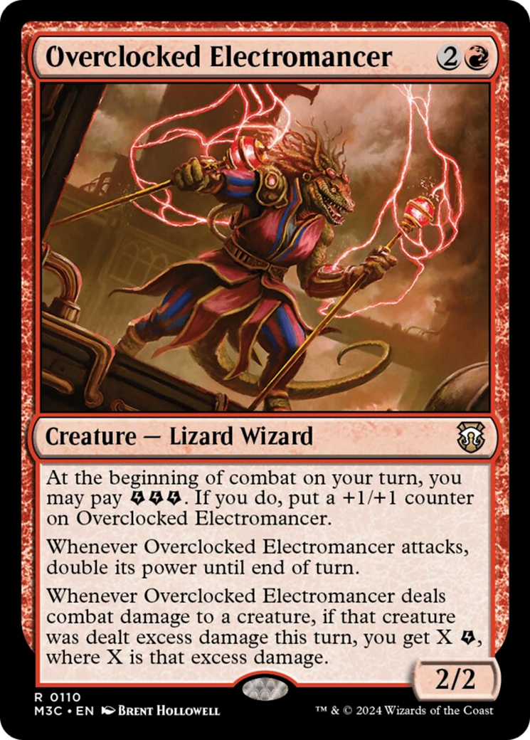 Overclocked Electromancer [Modern Horizons 3 Commander] | Gear Gaming Fayetteville