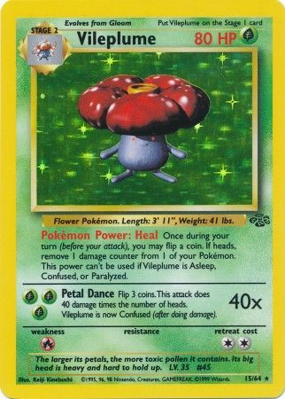 Vileplume (15/64) [Jungle Unlimited] | Gear Gaming Fayetteville