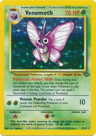 Venomoth (13/64) [Jungle Unlimited] | Gear Gaming Fayetteville