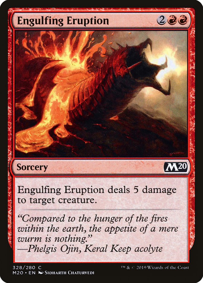 Engulfing Eruption [Core Set 2020] | Gear Gaming Fayetteville