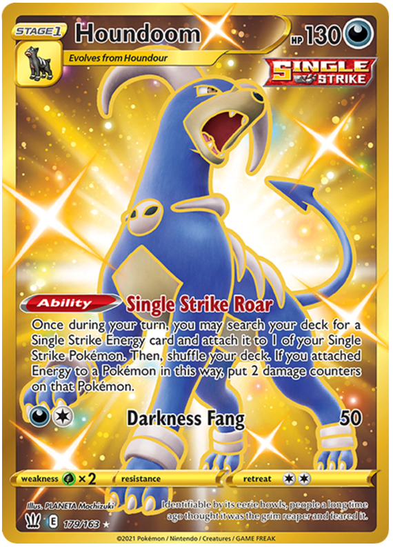 Houndoom (179/163) [Sword & Shield: Battle Styles] | Gear Gaming Fayetteville