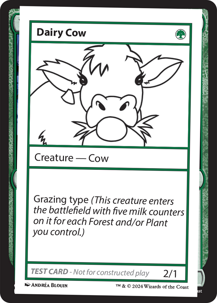 Dairy Cow [Mystery Booster 2 Playtest Cards] | Gear Gaming Fayetteville