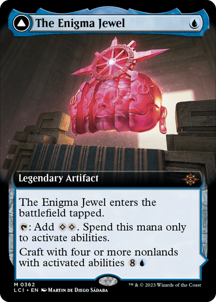 The Enigma Jewel // Locus of Enlightenment (Extended Art) [The Lost Caverns of Ixalan] | Gear Gaming Fayetteville