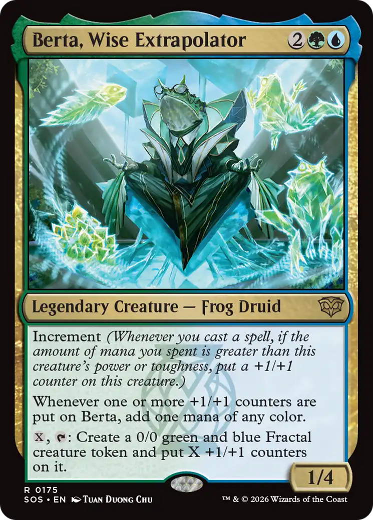 Berta, Wise Extrapolator [Secrets of Strixhaven] | Gear Gaming Fayetteville