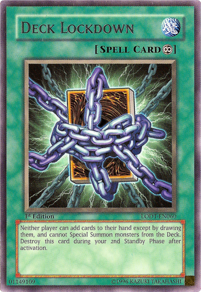 Deck Lockdown [LODT-EN060] Rare | Gear Gaming Fayetteville