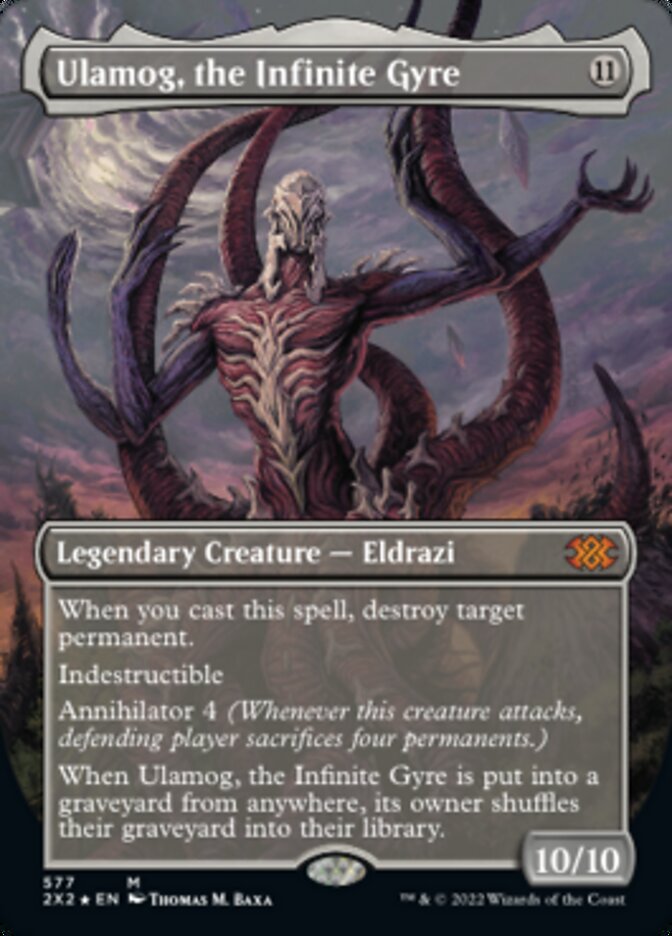 Ulamog, the Infinite Gyre (Textured Foil) [Double Masters 2022] | Gear Gaming Fayetteville