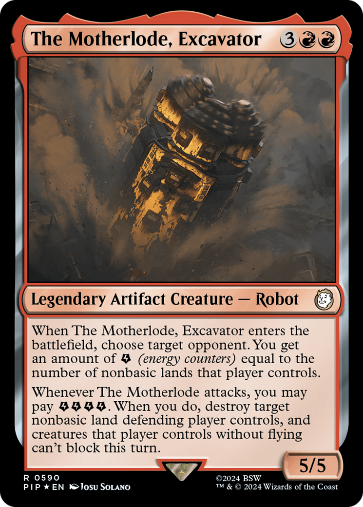 The Motherlode, Excavator (Surge Foil) [Fallout] | Gear Gaming Fayetteville