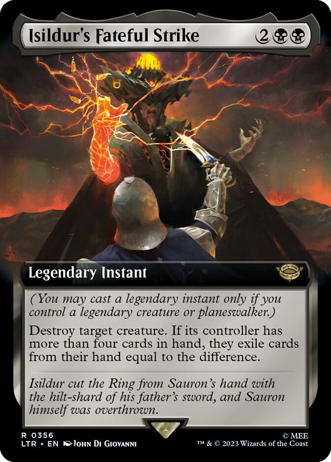 Isildur's Fateful Strike (Extended Art) [The Lord of the Rings: Tales of Middle-Earth] | Gear Gaming Fayetteville