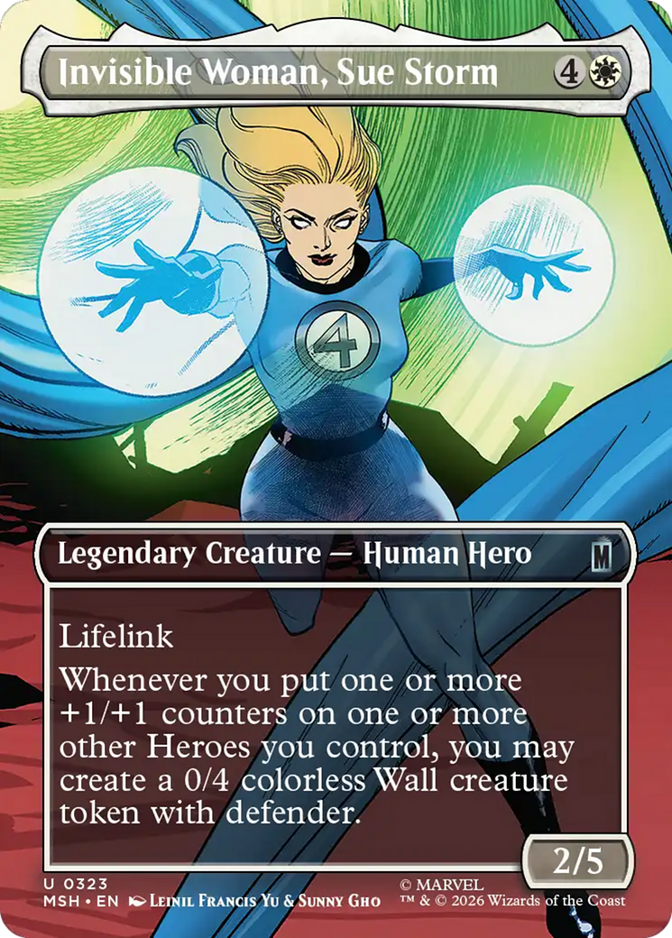 Invisible Woman, Sue Storm (Borderless) [Marvel Super Heroes] | Gear Gaming Fayetteville