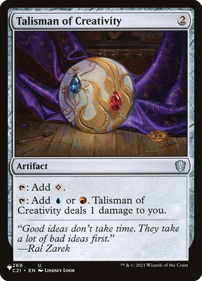 Talisman of Creativity [Secret Lair: Heads I Win, Tails You Lose] | Gear Gaming Fayetteville