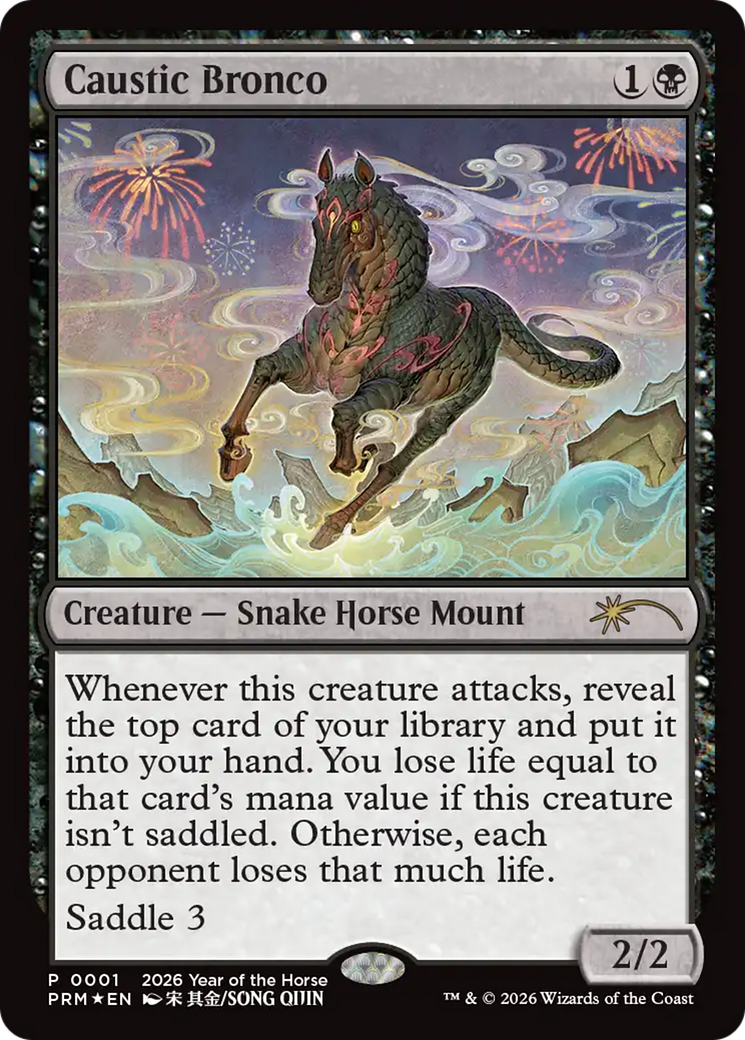 Caustic Bronco (Year of the Horse 2026) [Standard Showdown Promos] | Gear Gaming Fayetteville
