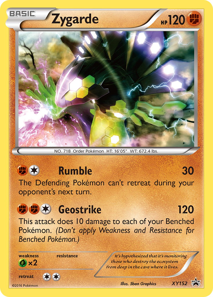 Zygarde (XY152) [XY: Black Star Promos] | Gear Gaming Fayetteville