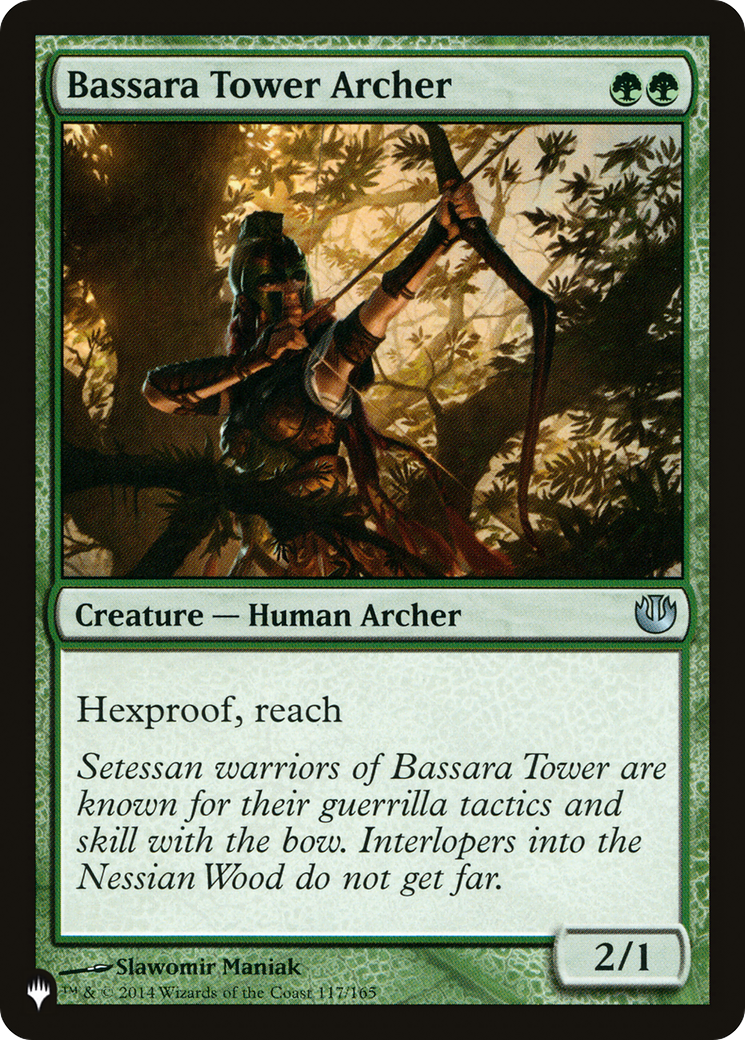 Bassara Tower Archer [The List Reprints] | Gear Gaming Fayetteville