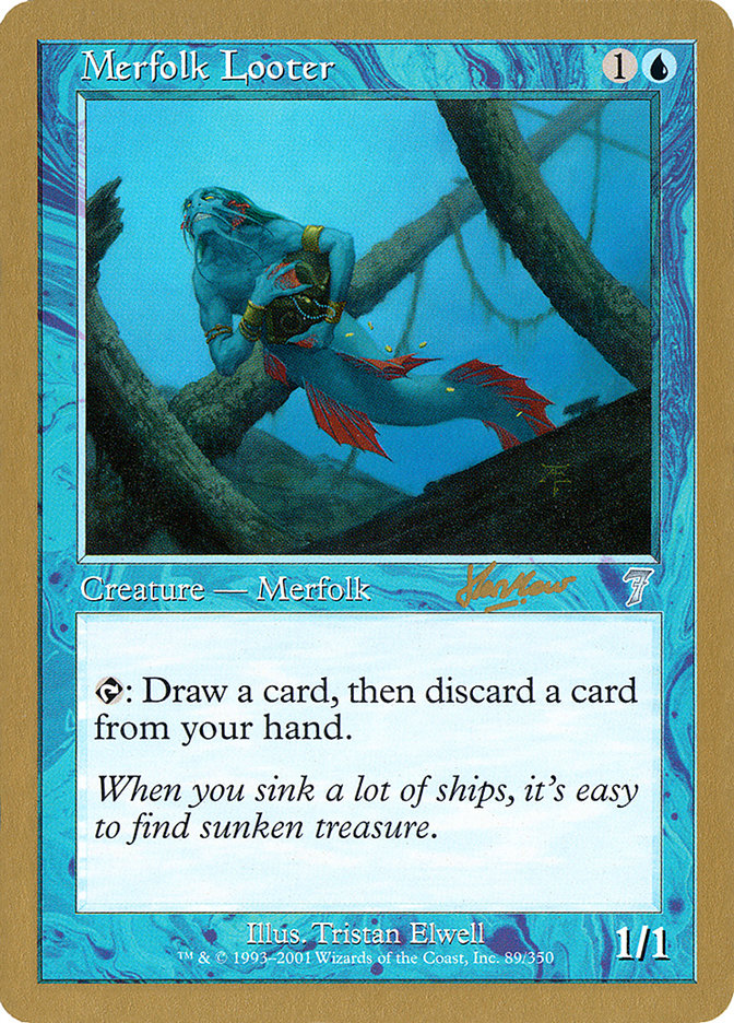 Merfolk Looter (Sim Han How) [World Championship Decks 2002] | Gear Gaming Fayetteville