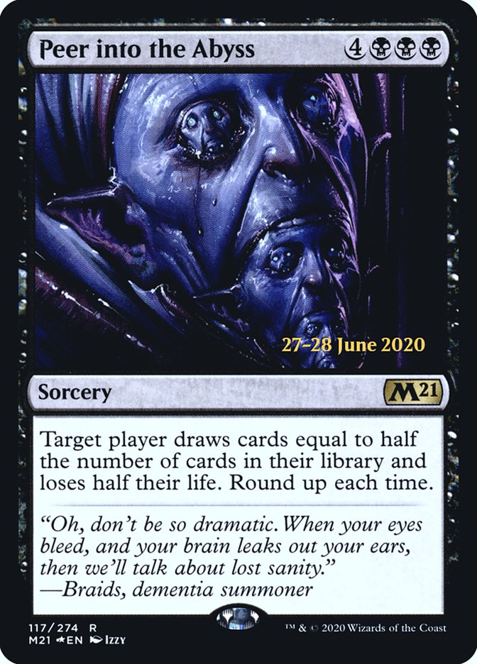 Peer into the Abyss [Core Set 2021 Prerelease Promos] | Gear Gaming Fayetteville
