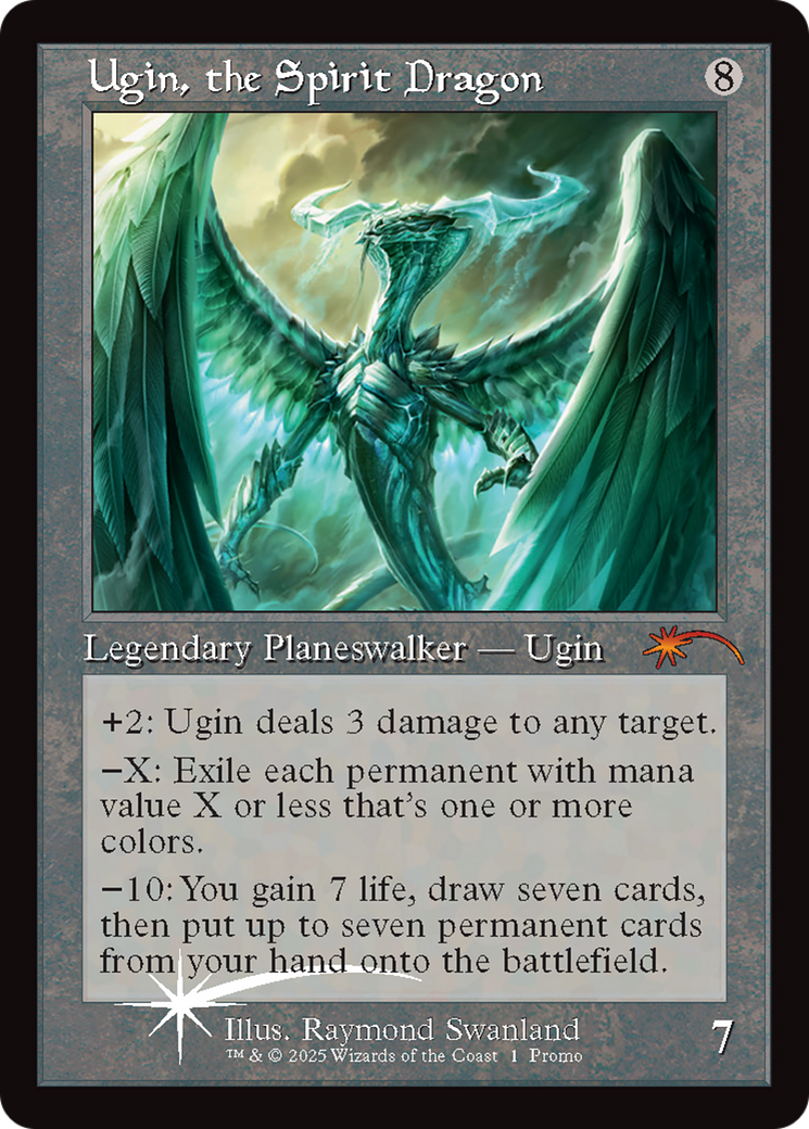 Ugin, the Spirit Dragon (Retro Frame) [Secret Lair Drop Series] | Gear Gaming Fayetteville