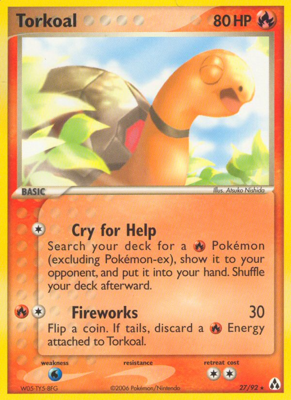 Torkoal (27/92) [EX: Legend Maker] | Gear Gaming Fayetteville