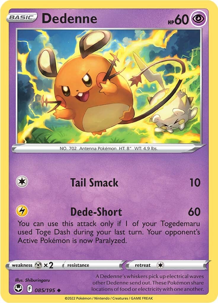 Dedenne (085/195) [Sword & Shield: Silver Tempest] | Gear Gaming Fayetteville