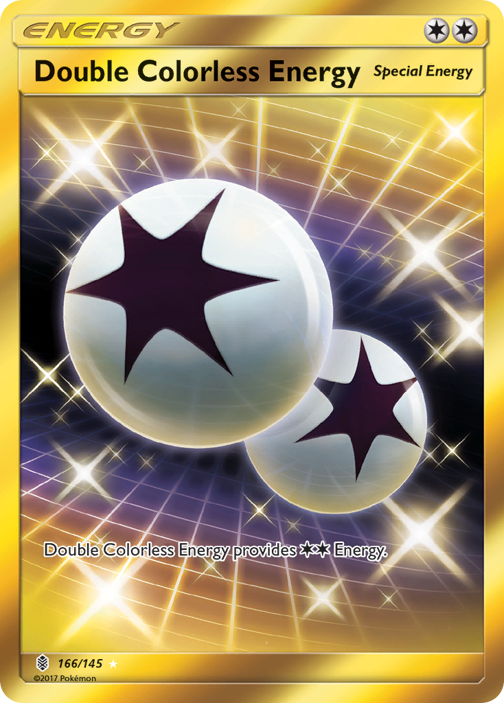 Double Colorless Energy (166/145) [Sun & Moon: Guardians Rising] | Gear Gaming Fayetteville