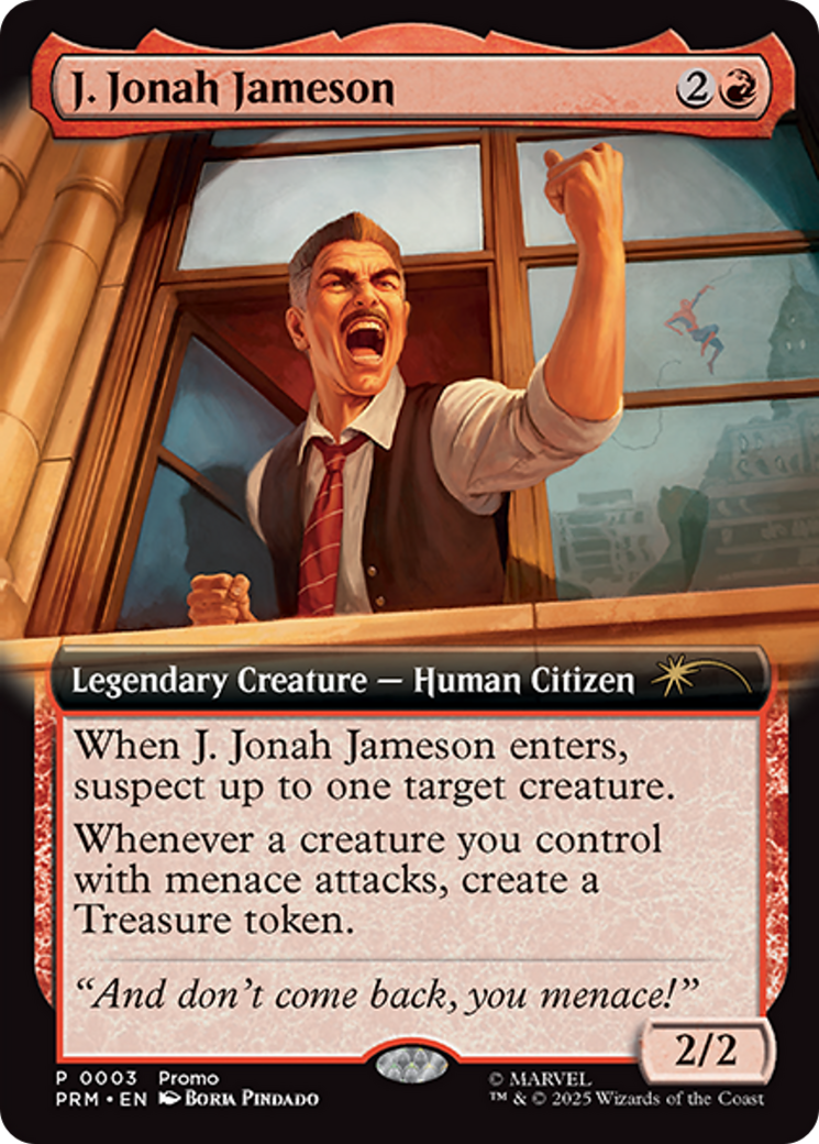 J. Jonah Jameson (Extended Art) [Marvel's Spider-Man Promos] | Gear Gaming Fayetteville