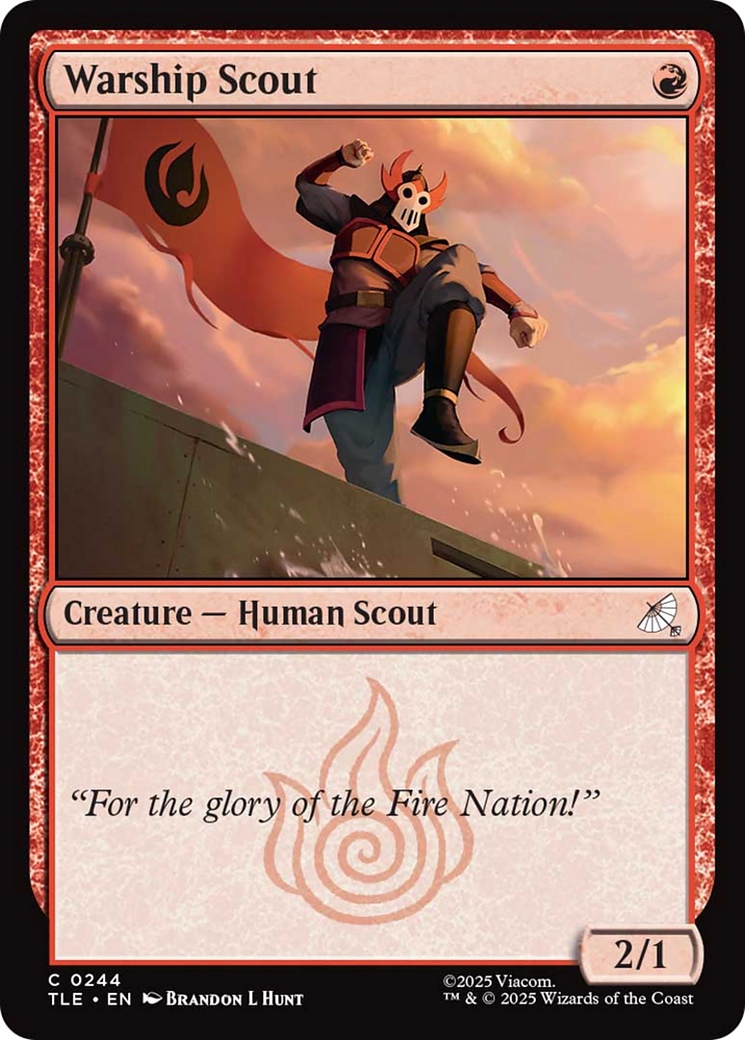 Warship scout [Avatar: The Last Airbender: Eternal-Legal] | Gear Gaming Fayetteville