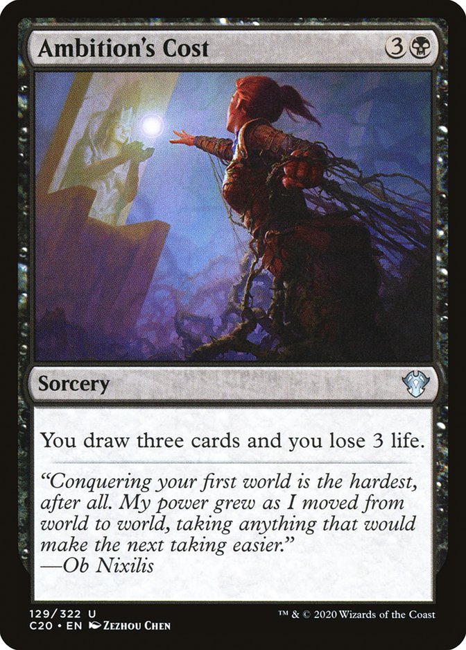 Ambition's Cost [Commander 2020] | Gear Gaming Fayetteville