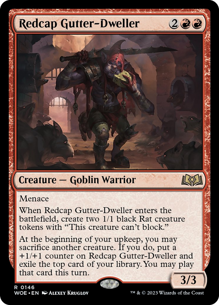 Redcap Gutter-Dweller [Wilds of Eldraine] | Gear Gaming Fayetteville