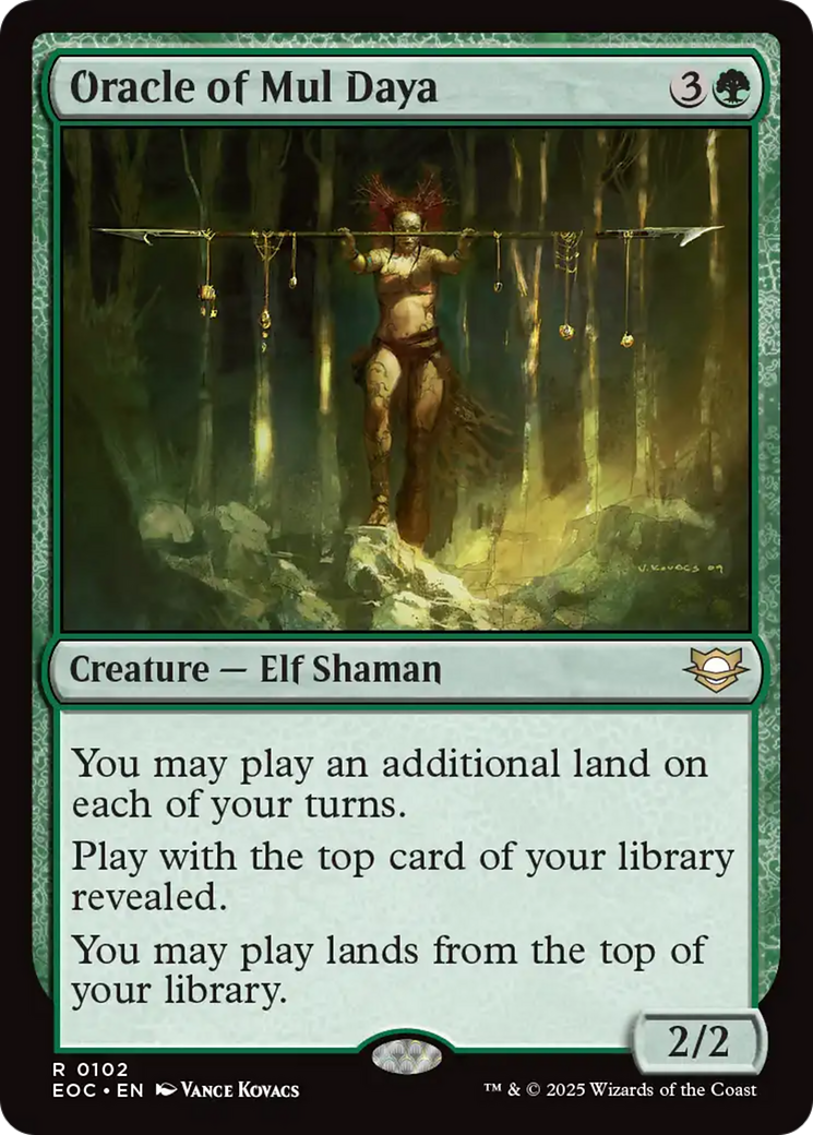 Oracle of Mul Daya [Edge of Eternities Commander] | Gear Gaming Fayetteville