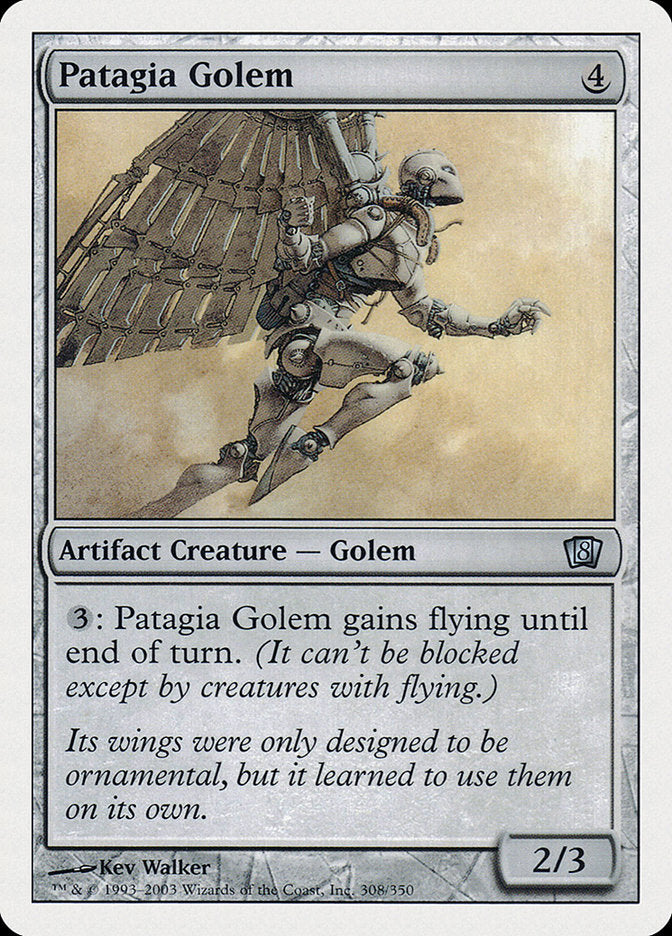 Patagia Golem [Eighth Edition] | Gear Gaming Fayetteville