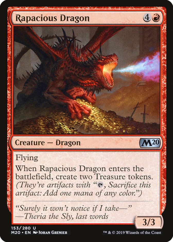 Rapacious Dragon [Core Set 2020] | Gear Gaming Fayetteville