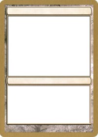 2004 World Championship Blank Card [World Championship Decks 2004] | Gear Gaming Fayetteville