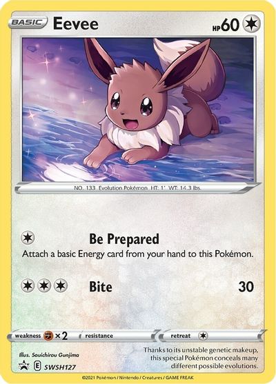 Eevee (SWSH127) [Sword & Shield: Black Star Promos] | Gear Gaming Fayetteville