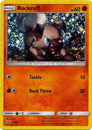 Rockruff (SM06) (General Mills Promo) [Sun & Moon: Black Star Promos] | Gear Gaming Fayetteville