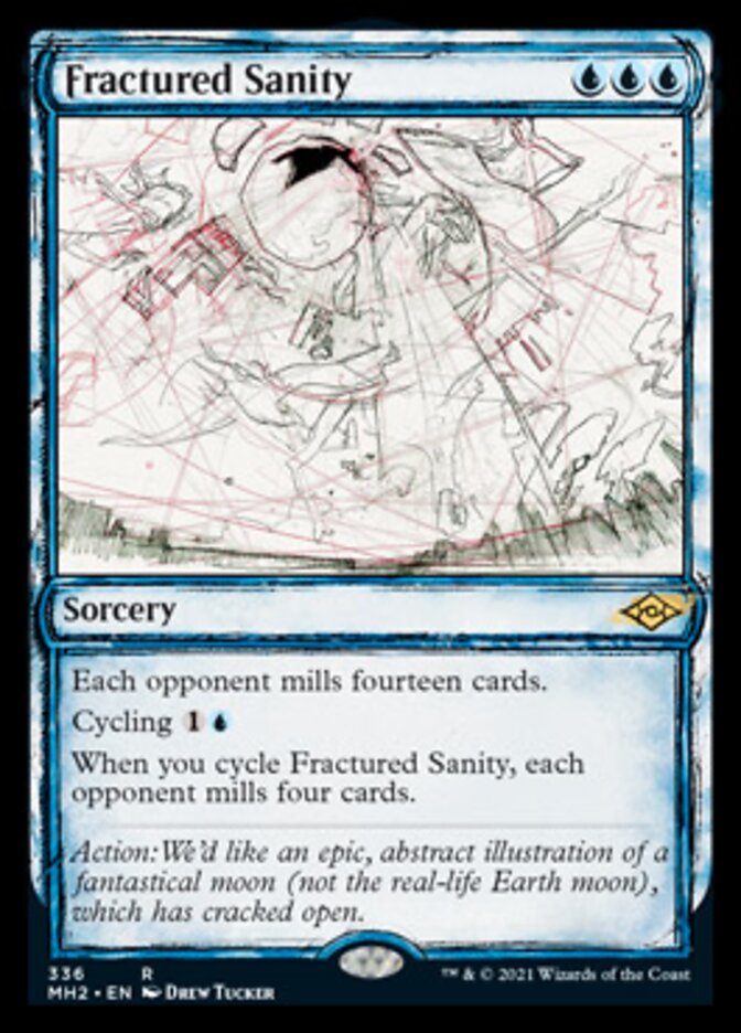 Fractured Sanity (Sketch) [Modern Horizons 2] | Gear Gaming Fayetteville