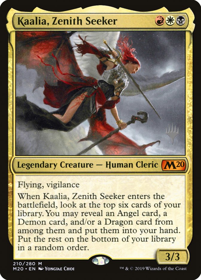 Kaalia, Zenith Seeker (Promo Pack) [Core Set 2020 Promos] | Gear Gaming Fayetteville