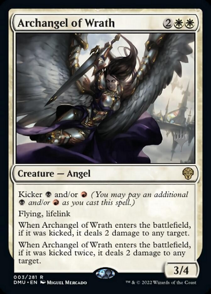 Archangel of Wrath (Promo Pack) [Dominaria United Promos] | Gear Gaming Fayetteville