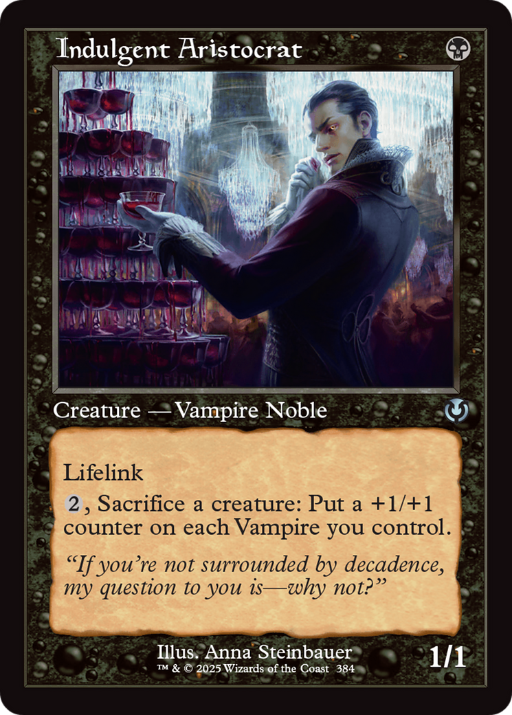 Indulgent Aristocrat (Retro Frame) [Innistrad Remastered] | Gear Gaming Fayetteville