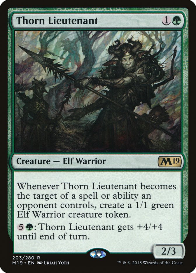 Thorn Lieutenant [Core Set 2019] | Gear Gaming Fayetteville