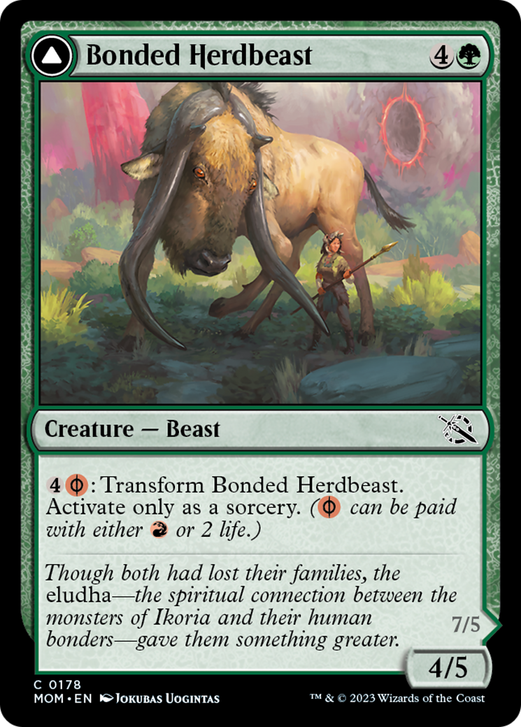 Bonded Herdbeast // Plated Kilnbeast [March of the Machine] | Gear Gaming Fayetteville