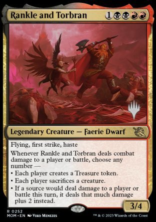 Rankle and Torbran (Promo Pack) [March of the Machine Promos] | Gear Gaming Fayetteville