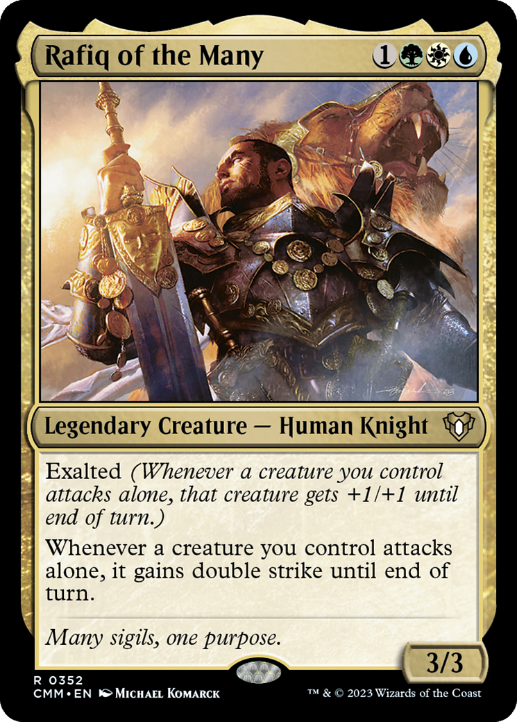 Rafiq of the Many [Commander Masters] | Gear Gaming Fayetteville